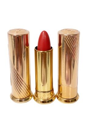 Coty Lipstick ROSE SHERRY Unused Gold Tube NEW Lot of 3